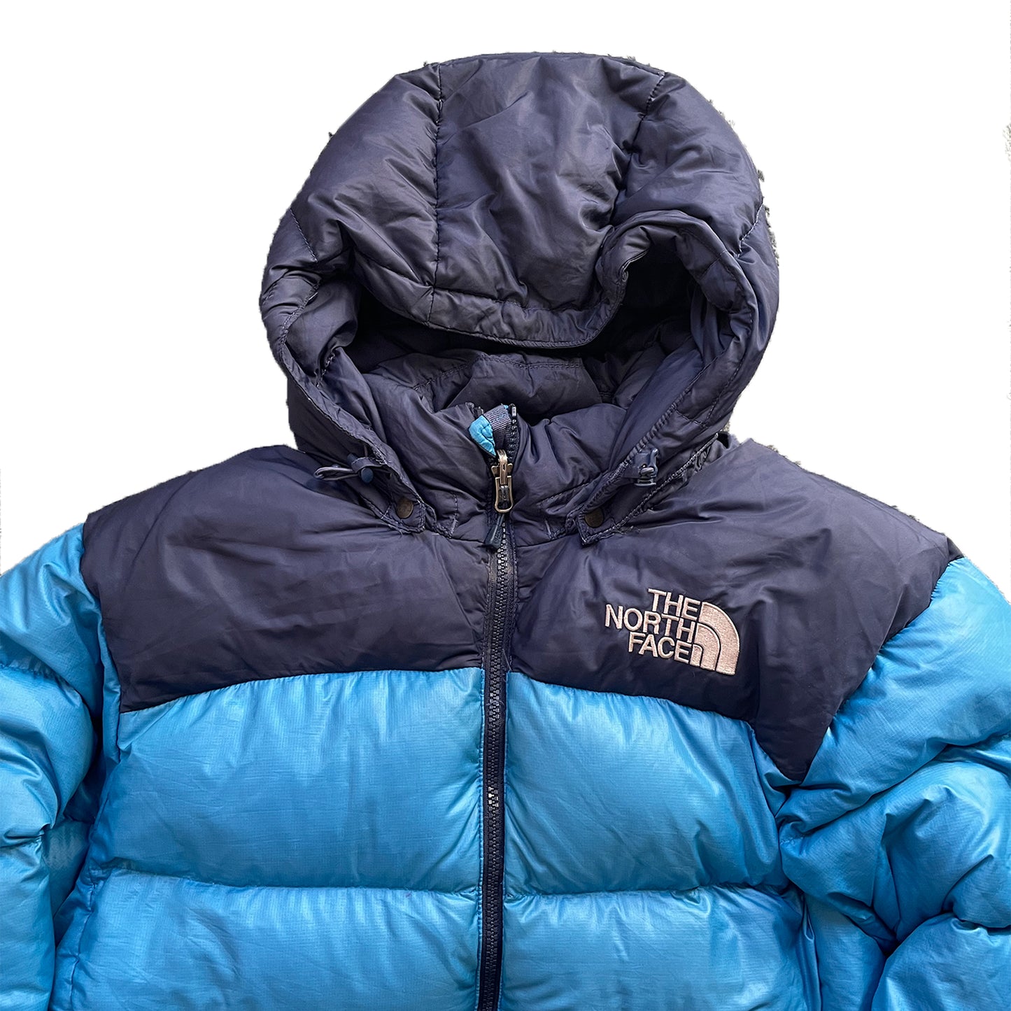 The North Face Nuptse 700 Puffer Jacket - Blue/Blue