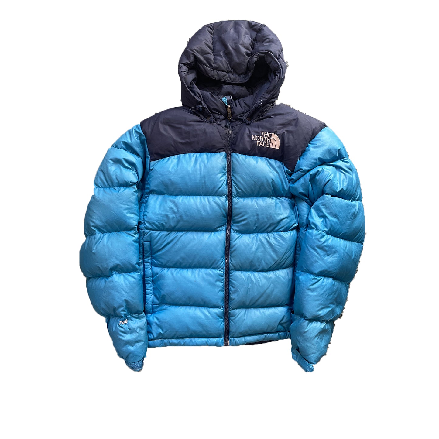 The North Face Nuptse 700 Puffer Jacket - Blue/Blue
